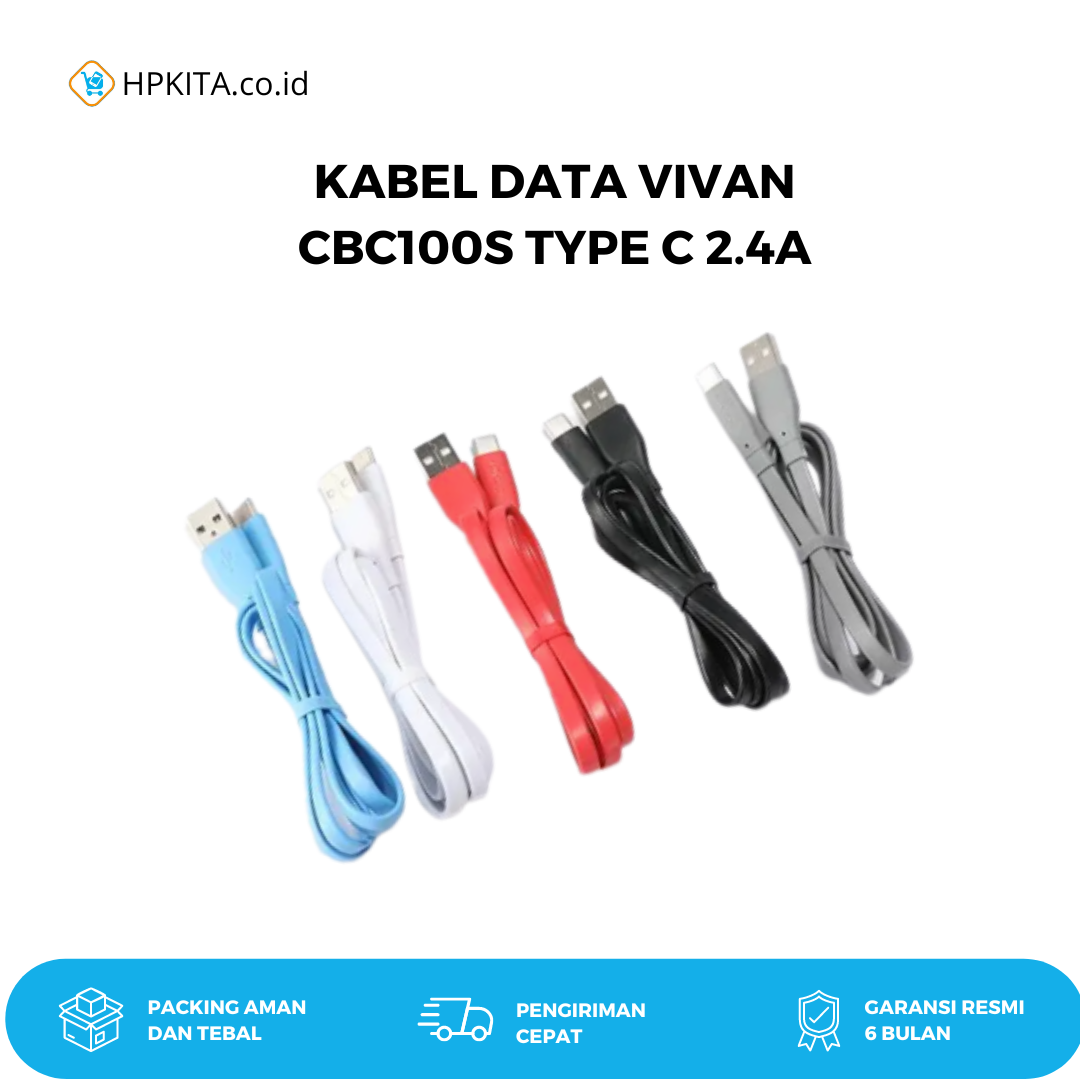 Vivan Kabel Data Charger Type C Hpkita